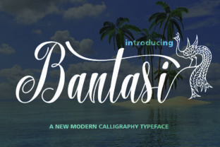 Bantasi: A Script Font Built for Modern Web Design