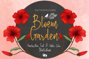Bloem Garden: A Handwritten Font That Brings Dutch Charm to Branding