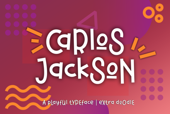 Carlos Jackson: A Playful Font for Handmade Products