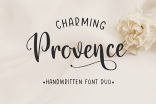 Charming Provence: A Script Font for Editorial Storytelling