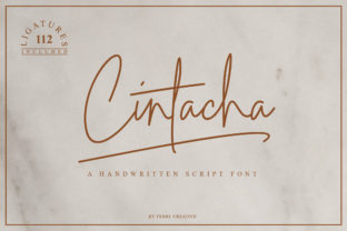 Cintacha: A Handwritten Font That Brings Editorial Warmth to Publishing Layouts