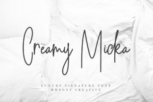 Creamy Micka: A Handwritten Font for Stronger Campaign Visuals