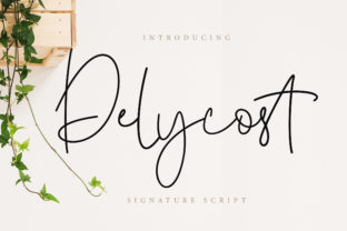 Delycost: A Bold Handwritten Font for Standout Branding