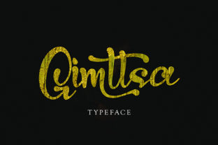 Gimttsa Script Font Brings Playful Elegance to Handmade Products