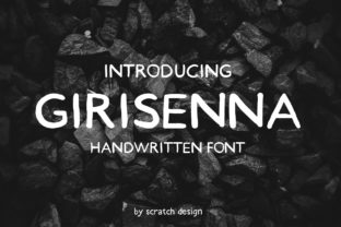 Girisenna: A Handwritten Font with Editorial Charm