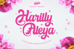 Harilly Aleya: A Bold Script Font for Modern Marketing