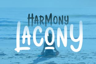 Harmony Lacony: A Handwritten Font for Digital Campaigns