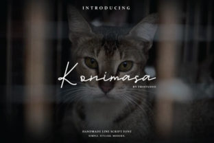 Konimasa: A Handwritten Font with Editorial Appeal