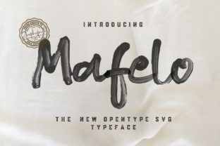 Mafelo Font: A Handmade Script with Bold Craft Appeal