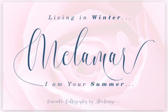 Melamar: A Script Font With Genuine Character for Branding