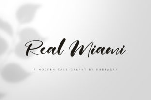 Real Miami Font: A Handwritten Typeface That Gave My Small Business a Polished Look