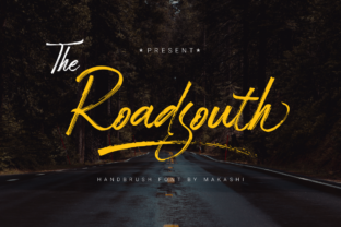 Roadsouth Typeface: A Bold Handwritten Font for Marketers