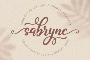 Sabryne: A Script Font That Brings Warmth to Editorial Design