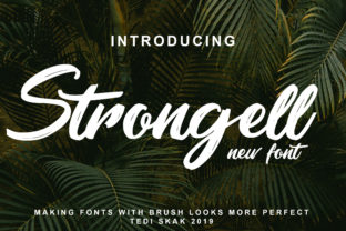 Setrongell: A Script Amp Font That Balances Bold Character and Usable Charm