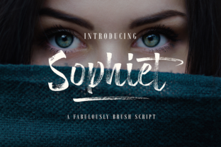 Sophiet Font Review: A Bold Brush Typeface with Authentic Character