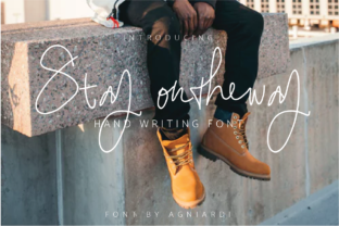 Stay Ontheway: A Script Font That Brings Warmth to Editorial Design