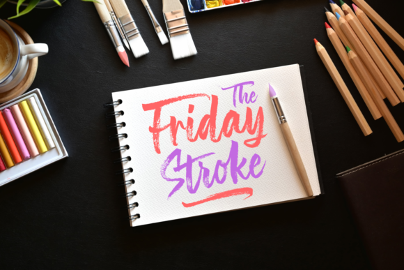 The Friday Stroke: A Web Designer’s Take on a Handwritten Display Font