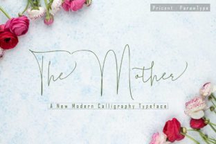 The Mother Font: Elegant Handwriting for Handmade Products