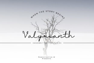 Valyrianth: A Handwritten Font Every Maker Should Try